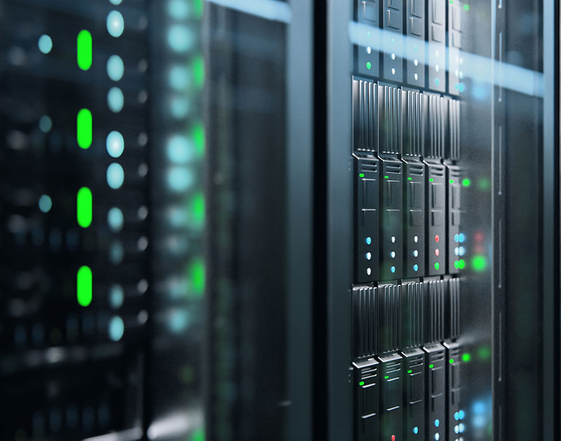 servers in data center